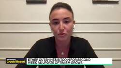 Ether Outshines Bitcoin for Second Week News Clip