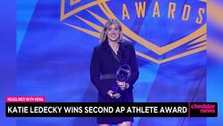 Katie Ledecky Named AP Female Athlete of the Year News Clip