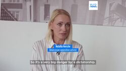 'People are dying there': Freed Belarusian activist fights for forgotten political prisoners News Clip