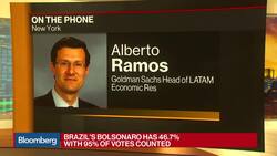 Bolsonaro Enjoys Very Strong Momentum Going Into Runoff, Says Goldman's Ramos News Clip