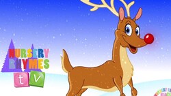 RUDOLPH THE RED NOSED REINDEER | Christmas Songs | Nursery Rhymes TV | English Songs For Kids Instructional Video