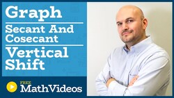 Master graphing cosecant and secant with a vertical transformation Instructional Video