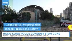 Report: Hong Kong Police Force Considering Buying Stun Guns News Clip