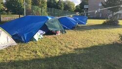 Migrants in Calais as charity suggests letting them claim asylum for the UK from France News Clip