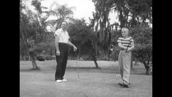 10-year-old golfing prodigy Bruce Haskell displaying his skills at course in St Petersburg, FL News Clip