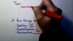 Proofreading for Accuracy Instructional Video