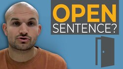 What is an open sentence Instructional Video