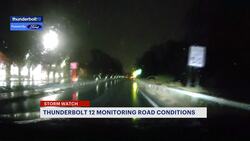 Thunderbolt 12: First rain in 95 days making for slick roadways News Clip