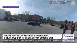 Phone App Helps Police Find 9-Year-Old In Backseat Of Stolen Car News Clip