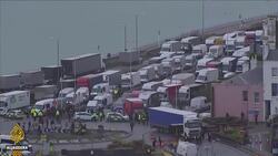 Despite COVID ban on UK travel ending, truck drivers still stuck News Clip