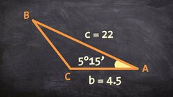 How to find the area of an oblique triangle Instructional Video