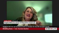 Number of Canadians travelling to U.S. declines for 9th month in a row News Clip