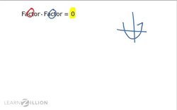 Finding Solutions to Quadratic Equations Instructional Video