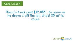 Graphing Depreciation: Using Exponential Decay Functions Instructional Video