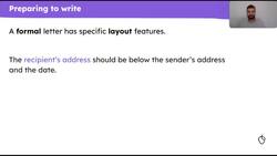 Writing the introduction of a persuasive letter about school uniform Instructional Video
