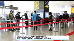 WEF Sees Risk That Global Downturn Becomes a Prolonged Recession News Clip