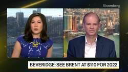 Brent Crude May Rise to $150, Analyst Beveridge Says News Clip