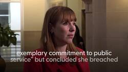 Angela Rayner quits Government after standards probe into tax affairs News Clip