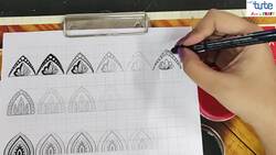 Intricate Pattern in Mandala Instructional Video