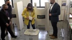 CLEAN : Malta Prime Minister Robert Abela casts vote in general election News Clip