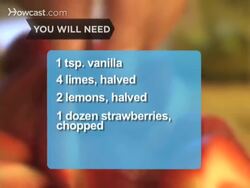 How to Make White Wine Sangria Instructional Video