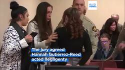 'Rust' armourer Hannah Gutierrez-Reed found guilty over fatal on set shooting News Clip