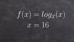 Pre-Calculus - Using Definition of Logarithms Find the Value Instructional Video