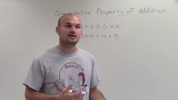 What is the commutative property of addition Instructional Video