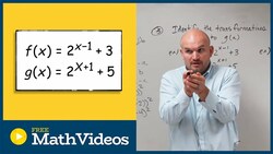Transformations that convert one function to another exponential Instructional Video