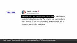 Joe Biden diagnosed with ‘aggressive’ prostate cancer News Clip