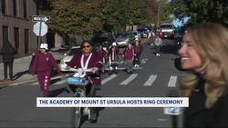 Academy of Mount St. Ursula hosts annual ring ceremony News Clip