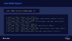 Elasticsearch 7 and Elastic Stack - In Depth and Hands On! - Inserting Many Movies at Once With Bulk API Instructional Video