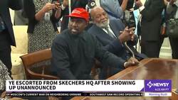 Kanye West Kicked Out Of Skechers' Headquarters In California News Clip