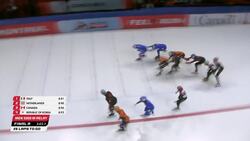 Canadian men's short track relay team claim World Tour gold in 5,000m News Clip