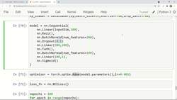 Reinforcement Learning and Deep RL Python Theory and Projects - DNN Dropout in PyTorch Instructional Video