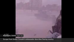 Canadian ambassador feared for his life while helping people escape Sudan News Clip