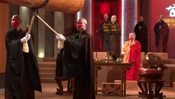 CLEAN : Taiwan monks ring temple bell to mark Lunar New Year News Clip