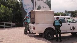 CLEAN : STOCKSHOTS: UN peacekeeping force in south Lebanon (UNIFIL) News Clip