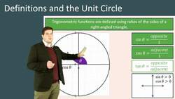 Trigonometric Ratios and the Unit Circle Instructional Video