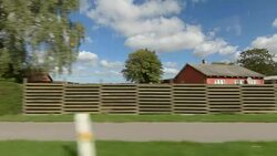 Denmark XII synched series right side driving studio process plate background Stock Footage