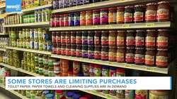 Some Stores Are Limiting Purchases As Shoppers Stockpile News Clip