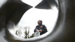 Henry Moore sculptures readied before reopening News Clip