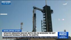 Stranded NASA astronauts expected to return to Earth on Tuesday News Clip