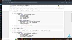 Python for OOP - The A to Z OOP Python Programming Course - Name Mangling in Python Instructional Video