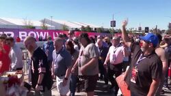 CLEAN : Rams and Bengals fans ready for Super Bowl blockbuster News Clip