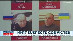 Three men given life sentences for shooting down flight MH17 over Ukraine in 2014 News Clip