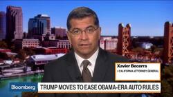California Girds for Trump Legal Battle on Auto Rules News Clip