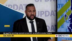 B.C. officials provide wildfire update as smoke, heat blanket province News Clip