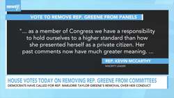 House Votes Today on Removing Rep. Greene From Committees News Clip