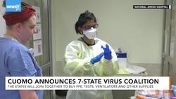 Cuomo Announces 7-State Coalition For Buying PPE News Clip